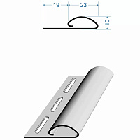 Профиль финишный Docke PREMIUM 3 м, голубика