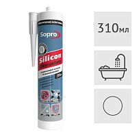 Силиконовый герметик Sopro 052 (00) прозрачный, 310 мл