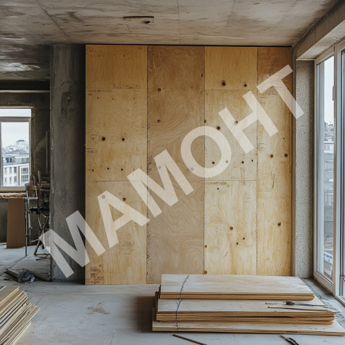 Фанера клееная влагостойкая (4 мм) 152,5 x 152,5 см - Фото 2