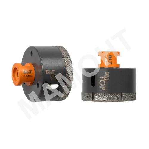 Коронка алмазная для керамогранита и камня DLT TOP, 68 мм (2106)