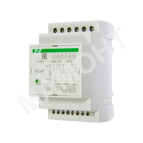Реле электромагнитное Евроавтоматика PK-4Р 230