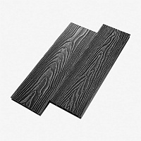 Террасная доска RusDecking UnoDeck Vintage 150 х 24 мм (графит)