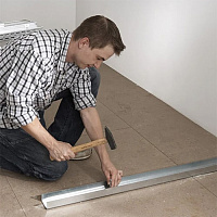 Профиль направляющий Скайпрофиль UW 50x40 мм, сталь 0.6 мм