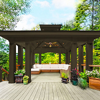 Состав декоративно-защитный PROFITEX Черный венге