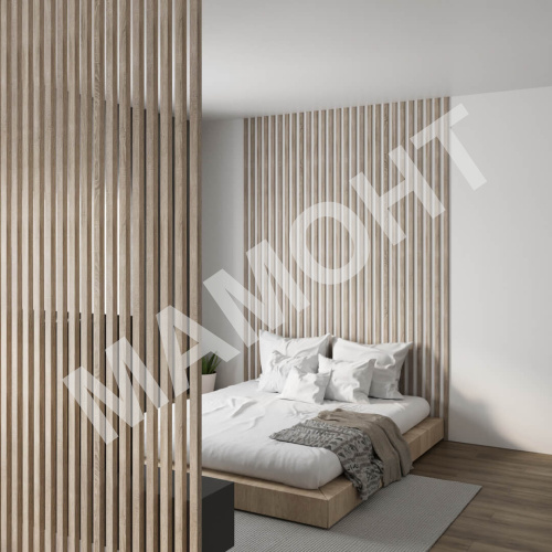 Интерьерная рейка МДФ STELLA Бриона Дуб Винтаж 16 x 40 x 2700 мм - Фото 5