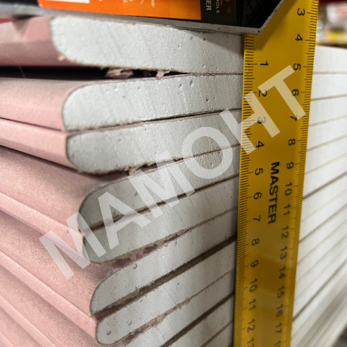 Гипсокартон стеновой (12.5 мм) огнестойкий Knauf 120 x 250 см - Фото 4