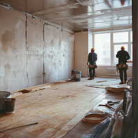 Фанера клееная влагостойкая (8 мм) 152,5 x 152,5 см