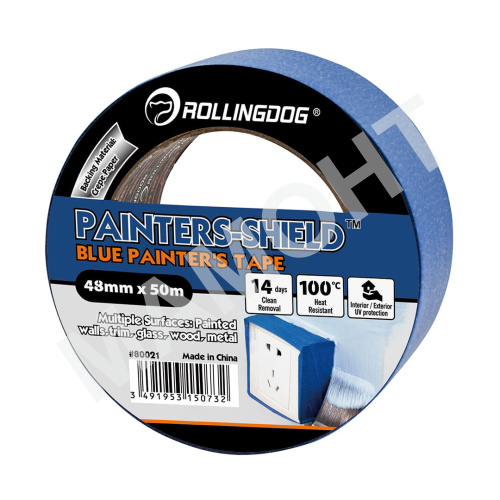 Лента малярная Rollingdog PAINTERS-SHIELD 48 мм x 50 м, серия Professional (80021)
