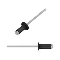 Заклепка вытяжная 4.0 x 10 мм RAL 7024 (графитово-серый) 50 шт. STARFIX (SMZ1-28587-50)