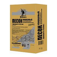 Песок кварцевый Горыныч (фракция 0,1-0,63мм.), 30 кг