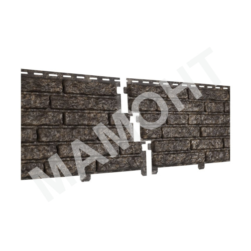 Фасадная панель Ю-Пласт Stone House КВАРЦИТ Коричневый