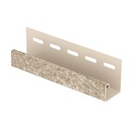 J-планка Ю-Пласт 3 м, Кварцит Светло-бежевый