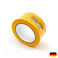 Лента малярная ПВХ желтая рифленая 50 мм x 33 м, UV14 МАМОНТ