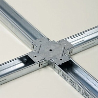 Соединитель одноуровневый ''краб'' (0.6 мм) для CD-профиля