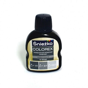 Пигмент концентрат Sniezka Colorex №90 черный, 100 мл