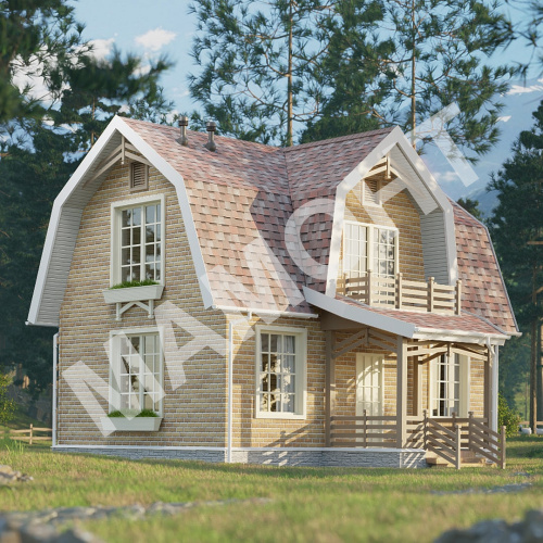 Фасадная плитка Docke PREMIUM BRICK Песчаный, 2 м2 - Фото 3