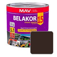 Грунт-эмаль по ржавчине MAV BELAKOR 15 шоколадная матовая