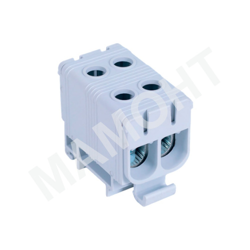 Клемма вводная силовая двойная АТРИОН КВС 6-50 мм2 серая