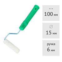 Валик велюровый МИНИ 50% шерсть SPRAVA, 100 х 15 мм, ворс 5 мм