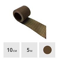 Вентиляционная лента ПВХ ТЕХНОНИКОЛЬ 100 мм х 5 м, коричневая