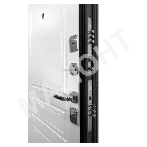 Дверь АРКТИК К Букле графит / Ясень белый Промет - Фото 4