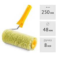 Валик 250 мм с ручкой (ворс 18 мм) HARDY Hardex (0111-104825)