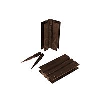 Шарнир для грядки 200 мм (комплект 2 шт.) коричневый