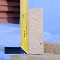 Кирпич огнеупорный прямой (шамотный) ША-5 (230 x 114 x 65 мм)