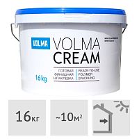 Шпатлевка готовая финишная VOLMA-Cream, 16 кг