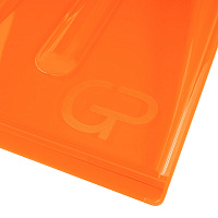 Лопата снеговая из поликарбоната 475 мм с алюминиевым черенком ЭТАЛОН ORIGINAL