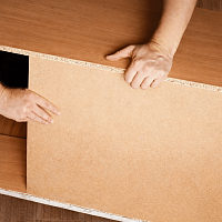 Древесноволокнистая плита (ДВП) ТСН-30т, 244 x 120 см