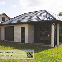 Сайдинг виниловый Ю-Пласт Timberblock ЯСЕНЬ Белёный