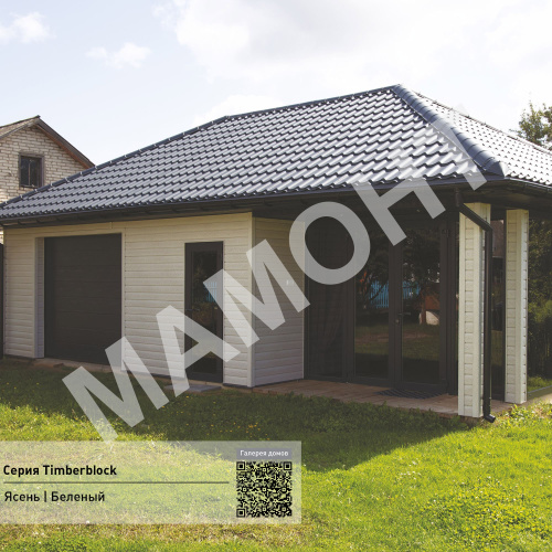 Сайдинг виниловый Ю-Пласт Timberblock ЯСЕНЬ Белёный - Фото 2