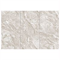 Панель ПВХ Европрофиль Кратер бежевый 672/1 (2700 х 250 х 8 мм) 4 шт.