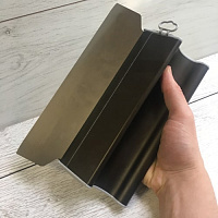 Шпатель алюминиевый со сменным лезвием 250 x 0,3 мм Motive Profi (040842)