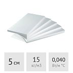Пенопласт ППТ-15Н-А-Р (5 см) 100 х 50 см