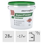 Шпатлевка готовая финишная DANOGIPS SuperFinish, 28 кг