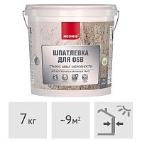Шпатлевка готовая для плит OSB Neomid, 7 кг