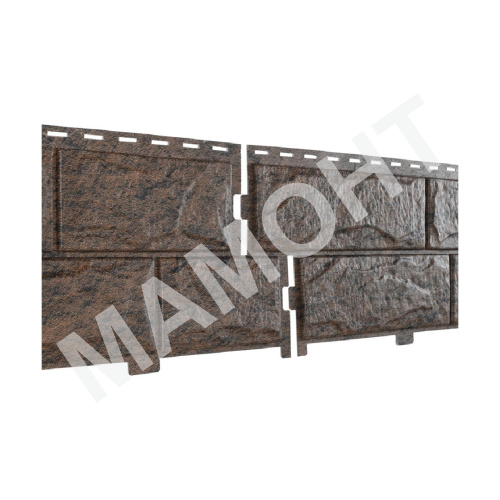 Фасадная панель Ю-Пласт Stone House КАМЕНЬ Жжёный