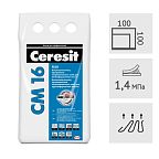 Клей для плитки эластичный Ceresit CM16, 5 кг