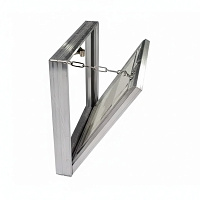 Люк съемный настенный под плитку алюминиевый Фокус Lukoff