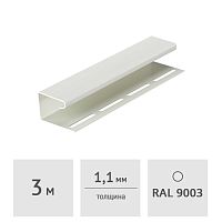 J-профиль Docke PREMIUM 3м, пломбир