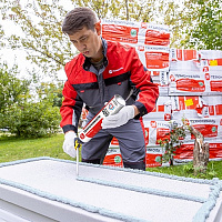 Клей-пена полиуретановая профессиональная ТЕХНОНИКОЛЬ 500 PROFESSIONAL, 1000мл