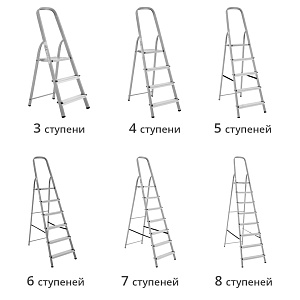 Лестница-стремянка 7 ступеней TARKO 04107