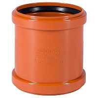 Муфта ремонтная ПВХ для наружной канализации KGU