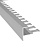 Уголок для плитки алюминиевый Profiling ПФ-10 серебро 2,7 м - Превью