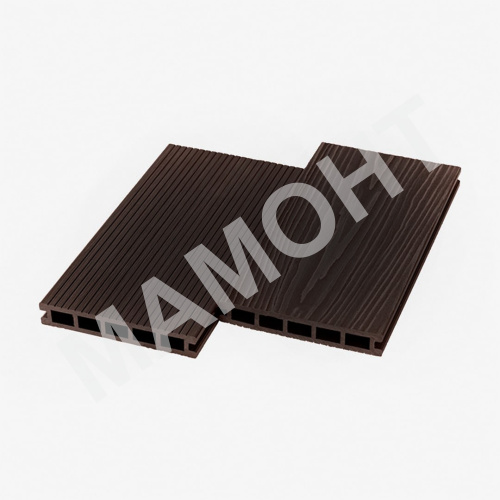 Террасная доска RusDecking UnoDeck Ultra 150 х 24 мм (венге) - Фото 3