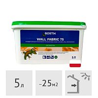 Клей для обоев и стеклообоев готовый Bostik 75, 5 л