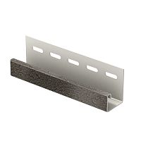 J-планка Ю-Пласт 3 м, Нордик Пепел