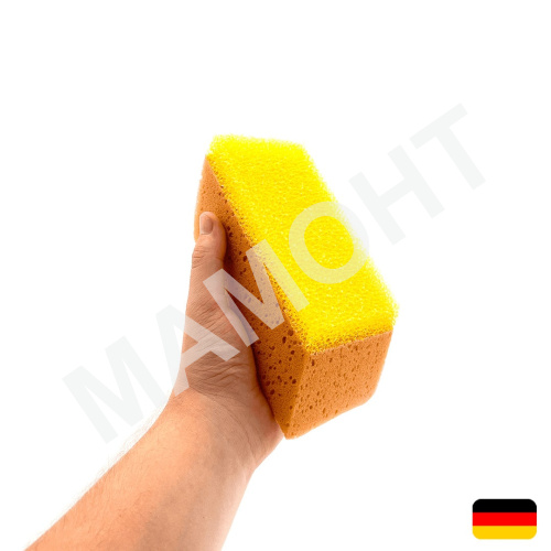 Губка для затирки и удаления пыли 15 x 9 x 6 см МАМОНТ (INS-MMNT-1070)